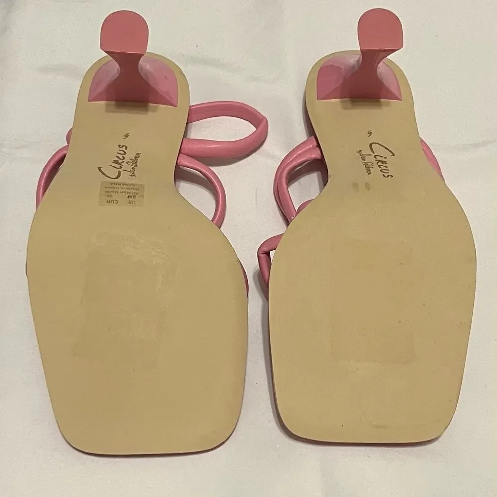CIRCUS BY SAM EDELMAN Savanna Sandal in Pink Carnation, Size 6 NWOB